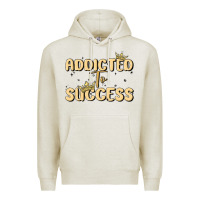 Oatmeal Heather addicted to success Premium Hoodie - MaliasSmallBusiness