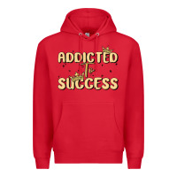Red addicted to success Premium Hoodie - MaliasSmallBusiness