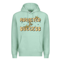 Seafoam addicted to success Premium Hoodie - MaliasSmallBusiness