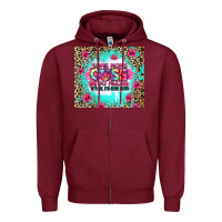 Burgundy some moms cuss too much it's me i'm some moms Zipper Hoodie - Zillion Design Studio