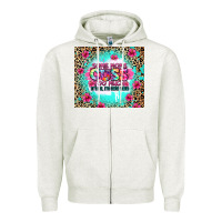 Oatmeal Heather some moms cuss too much it's me i'm some moms Zipper Hoodie - Zillion Design Studio