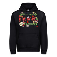 Black santa's favorite daycare provider Urban Hoodie - MaliasSmallBusiness