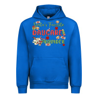Cobalt santa's favorite daycare provider Urban Hoodie - MaliasSmallBusiness