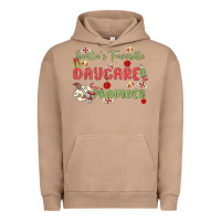 Pigment Burro santa's favorite daycare provider Urban Hoodie - MaliasSmallBusiness