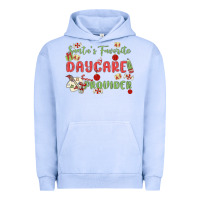 Pigment Grape Ice santa's favorite daycare provider Urban Hoodie - MaliasSmallBusiness