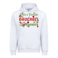 White santa's favorite daycare provider Urban Hoodie - MaliasSmallBusiness