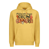 Antique Gold my favorite players call me grandma Premium Hoodie - MaliasSmallBusiness
