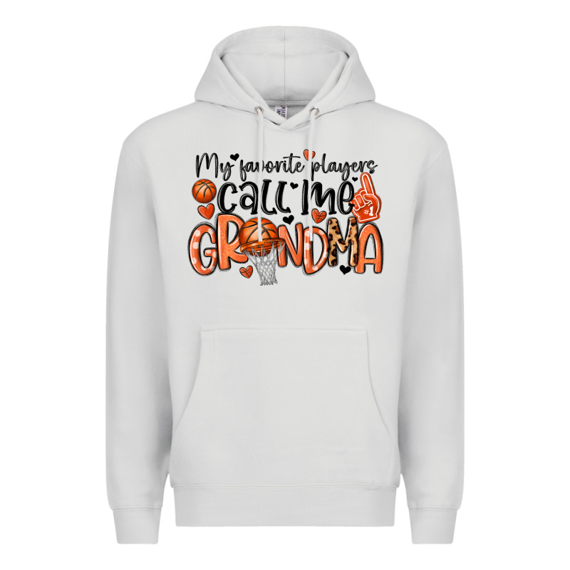 My Favorite Players Call Me Grandma Premium Hoodie by MaliasSmallBusiness | Teevron