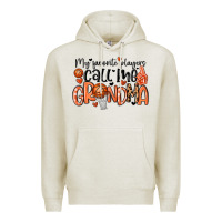Oatmeal Heather my favorite players call me grandma Premium Hoodie - MaliasSmallBusiness