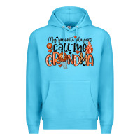 Ocean Blue my favorite players call me grandma Premium Hoodie - MaliasSmallBusiness