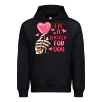 Black i m a sucker for you Urban Hoodie - MaliasSmallBusiness