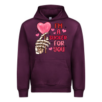 Mauve Wine i m a sucker for you Urban Hoodie - MaliasSmallBusiness