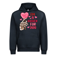 Navy i m a sucker for you Urban Hoodie - MaliasSmallBusiness