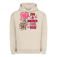 Pigment French Oak i m a sucker for you Urban Hoodie - MaliasSmallBusiness
