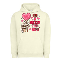 Pigment Pistachio i m a sucker for you Urban Hoodie - MaliasSmallBusiness