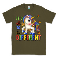 Army Green it's ok to be different Classic Tee - Zillion Design Studio