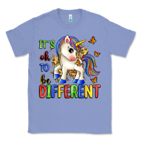 Colony Blue it's ok to be different Classic Tee - Zillion Design Studio