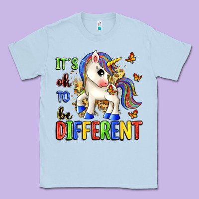 It's Ok To Be Different Classic Tee Designed By Zillion Design Studio