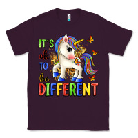 Plum it's ok to be different Classic Tee - Zillion Design Studio