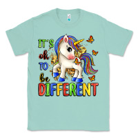 Seafoam it's ok to be different Classic Tee - Zillion Design Studio