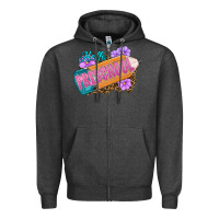Charcoal Heather hello preschool Zipper Hoodie - RanaPortraitStore