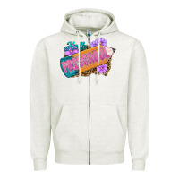 Oatmeal Heather hello preschool Zipper Hoodie - RanaPortraitStore