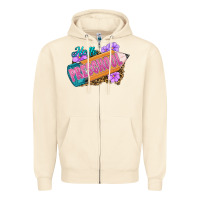 Sandshell hello preschool Zipper Hoodie - RanaPortraitStore