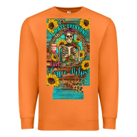 Carrot i hate everyone but coffee helps western skeleton coffee sunflowers 12 Premium Sweatshirt - Artiststas