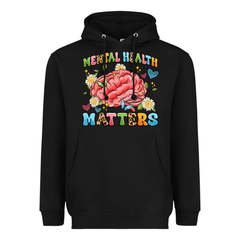 Mental Health Matters Heavyweight Hoodie by Artiststas | Teevron