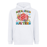 White mental health matters Heavyweight Hoodie - Artiststas