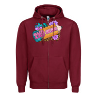 Burgundy Hello 2nd Grade Zipper Hoodie - RanaPortraitStore