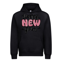 Black happy new year Urban Hoodie - MaliasSmallBusiness