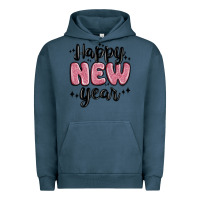 Pigment Midnight Navy happy new year Urban Hoodie - MaliasSmallBusiness