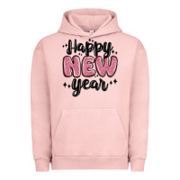 Pigment Salmon happy new year Urban Hoodie - MaliasSmallBusiness