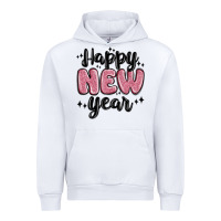 White happy new year Urban Hoodie - MaliasSmallBusiness