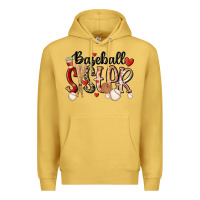 Antique Gold baseball sister Premium Hoodie - MaliasSmallBusiness