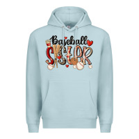 Blue Mist baseball sister Premium Hoodie - MaliasSmallBusiness