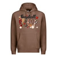 Chestnut baseball sister Premium Hoodie - MaliasSmallBusiness