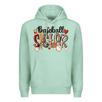 Seafoam baseball sister Premium Hoodie - MaliasSmallBusiness