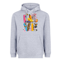 Heather Grey love easter Heavyweight Hoodie - AdoDesignShop