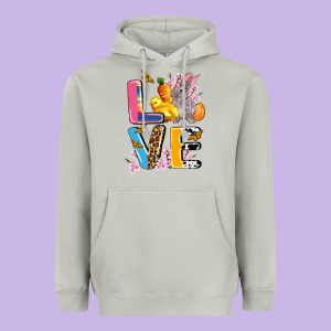 Love Easter Heavyweight Hoodie Designed By Adodesignshop