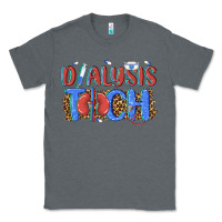 Charcoal Heather dialysis tech Classic Tee - texasbilliewilder