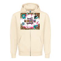 Sandshell small business mama Zipper Hoodie - Zillion Design Studio