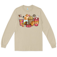 Mushroom pomeranian coffee cups Long Sleeve Tee - Zillion Design Studio