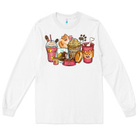 White pomeranian coffee cups Long Sleeve Tee - Zillion Design Studio