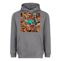 Storm football cactus sunflower seamless pattern Heavyweight Hoodie - JahusDesignShop