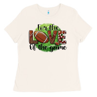Bone for the love of the game football Ladies Tee - BarkalooDesign