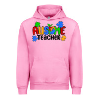 Fuchsia Pink ausome teacher Urban Hoodie - MaliasSmallBusiness