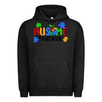 Pigment Black ausome teacher Urban Hoodie - MaliasSmallBusiness