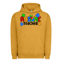 Pigment Peanut Butter ausome teacher Urban Hoodie - MaliasSmallBusiness